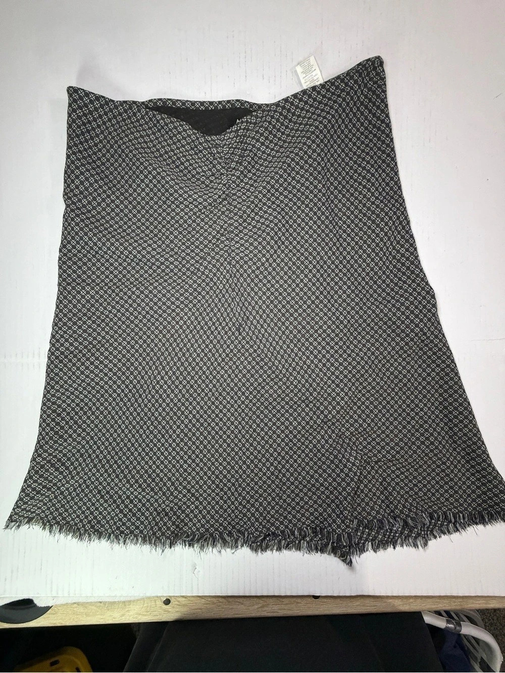Anne Klein Geometric Mini Skirt in Black & White Size 12